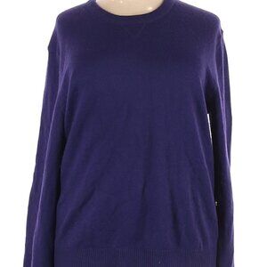 Tommy Hilfiger Purple Womens Crew Pullover Sweater